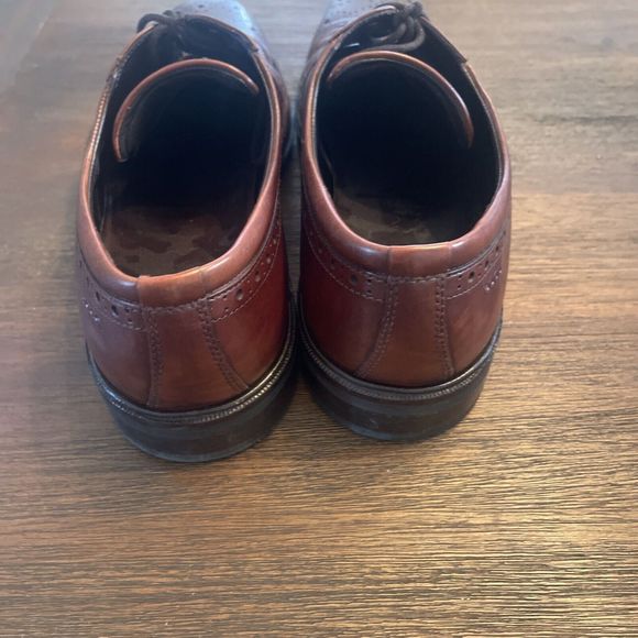 Ecco shock point oxford Wingtip Illinois Shoes 12 Brown Excellent Condition main image 8